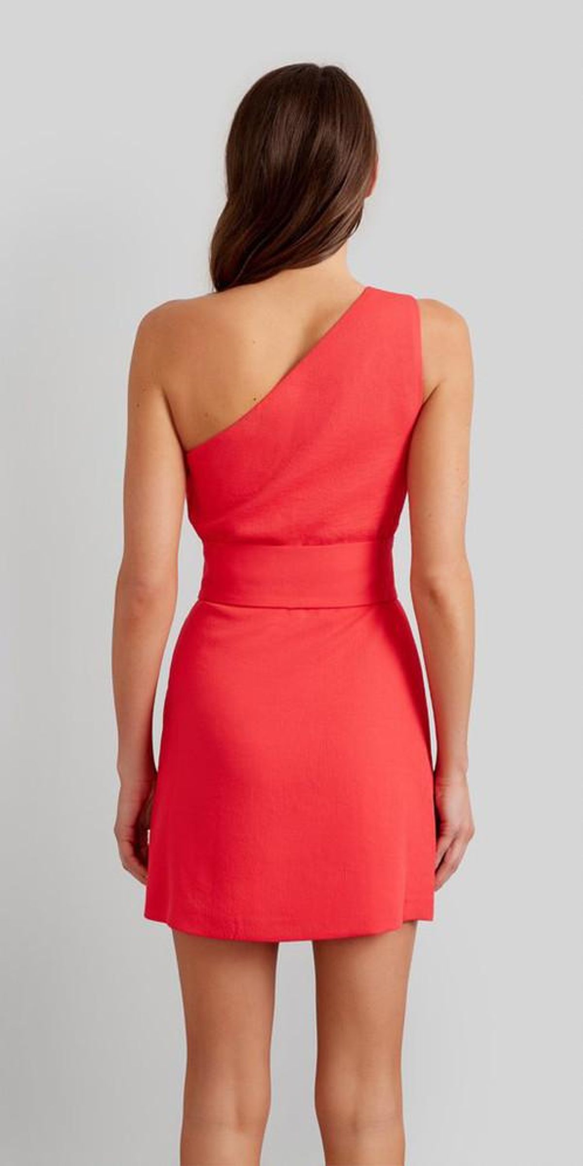 Kookai Gigi Mini Dress - Red Size 10 - Image 2