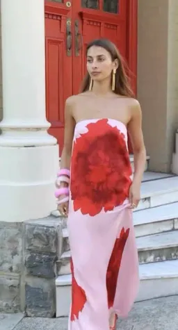 Suboo Emilia Bustier Maxi Dress Floral Size AU 8 for rent on The Volte - image 6