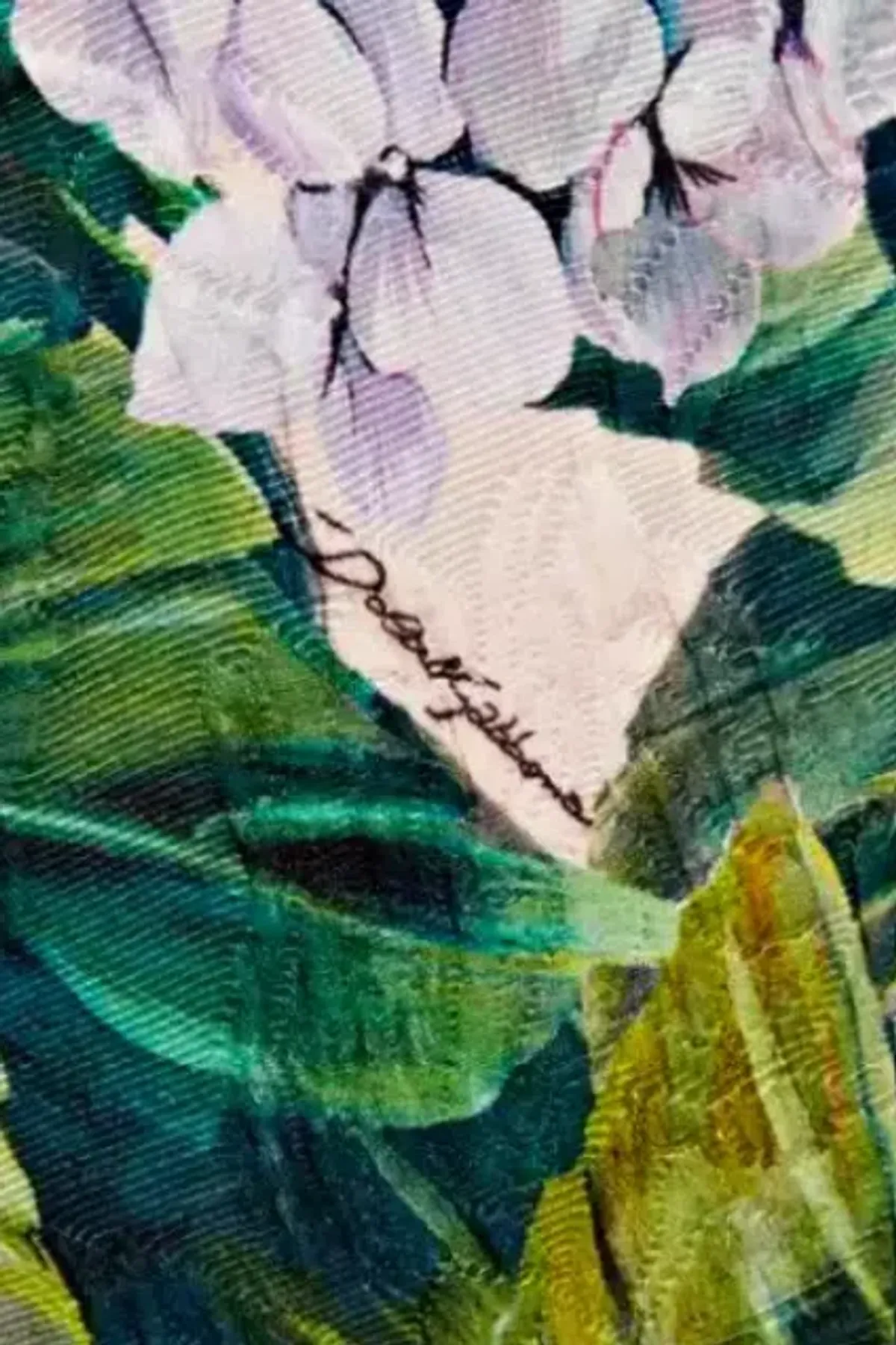 Dolce & Gabbana Hydrangea Print Shift Mini Dress Floral Size 6 - Image 4