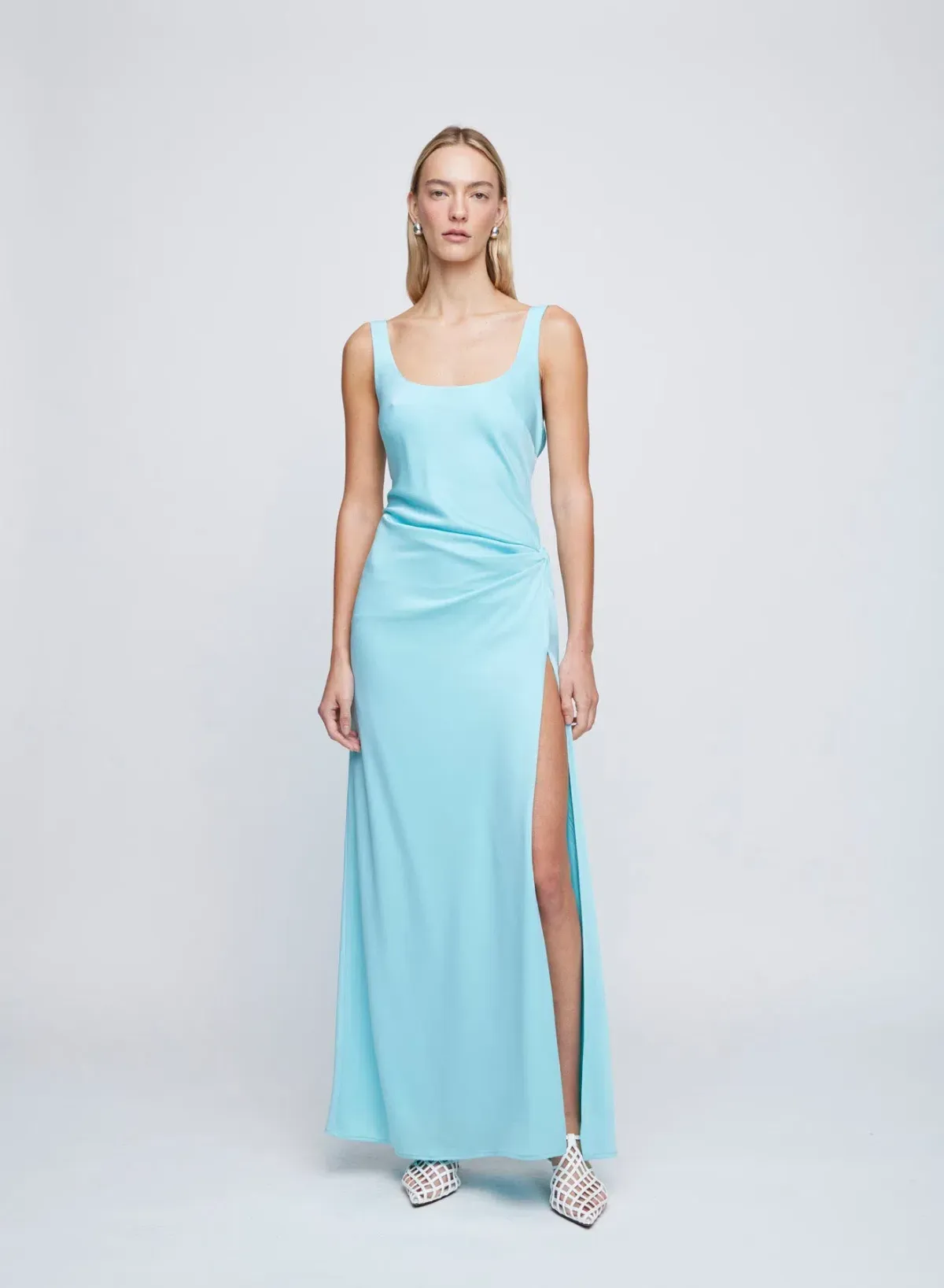 Anna Quan Etta Maxi Dress Blue Size 10 - Image 1