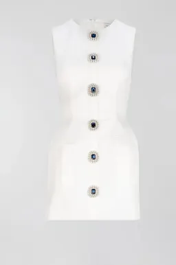 Atoir Olive Mini Dress White Size AU 10 for rent on The Volte - image 3