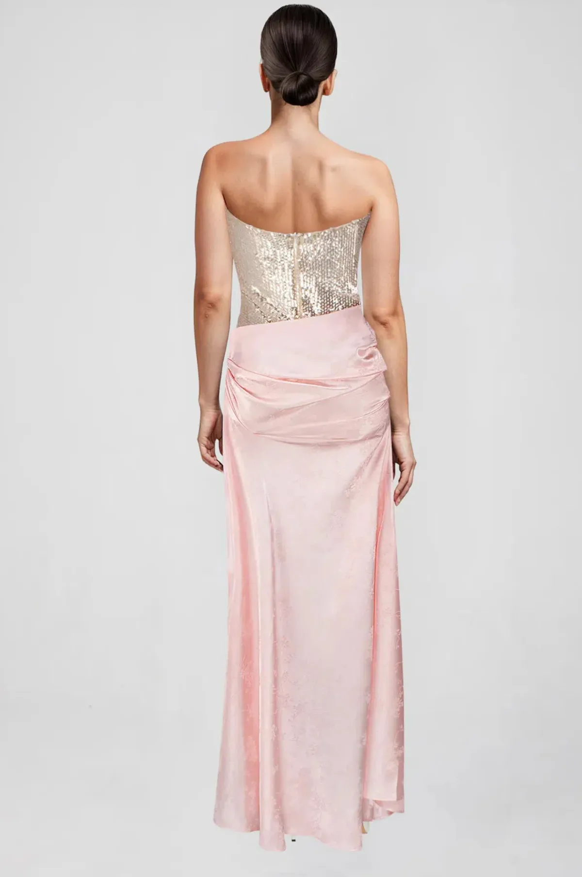 Atoir Clara Maxi Gown in Vintage Pink Size AU 12 - Image 4