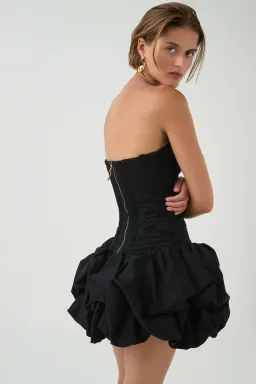 Violette Bubble Hem Mini Dress size 10 for rent on The Volte - image 2