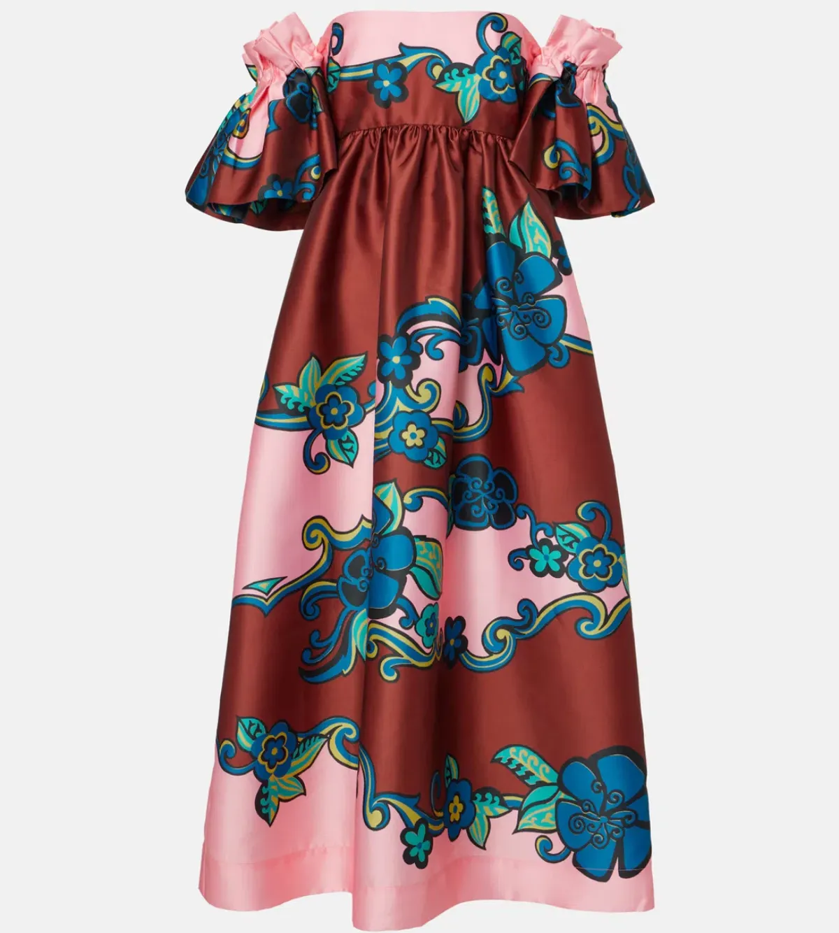 Alemais Azalea Off Shoulder Dress Floral Size AU 10 - Image 5