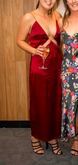 Natalie Rolt Florence Dress Rust Size 10 / 2 for rent on The Volte - image 4