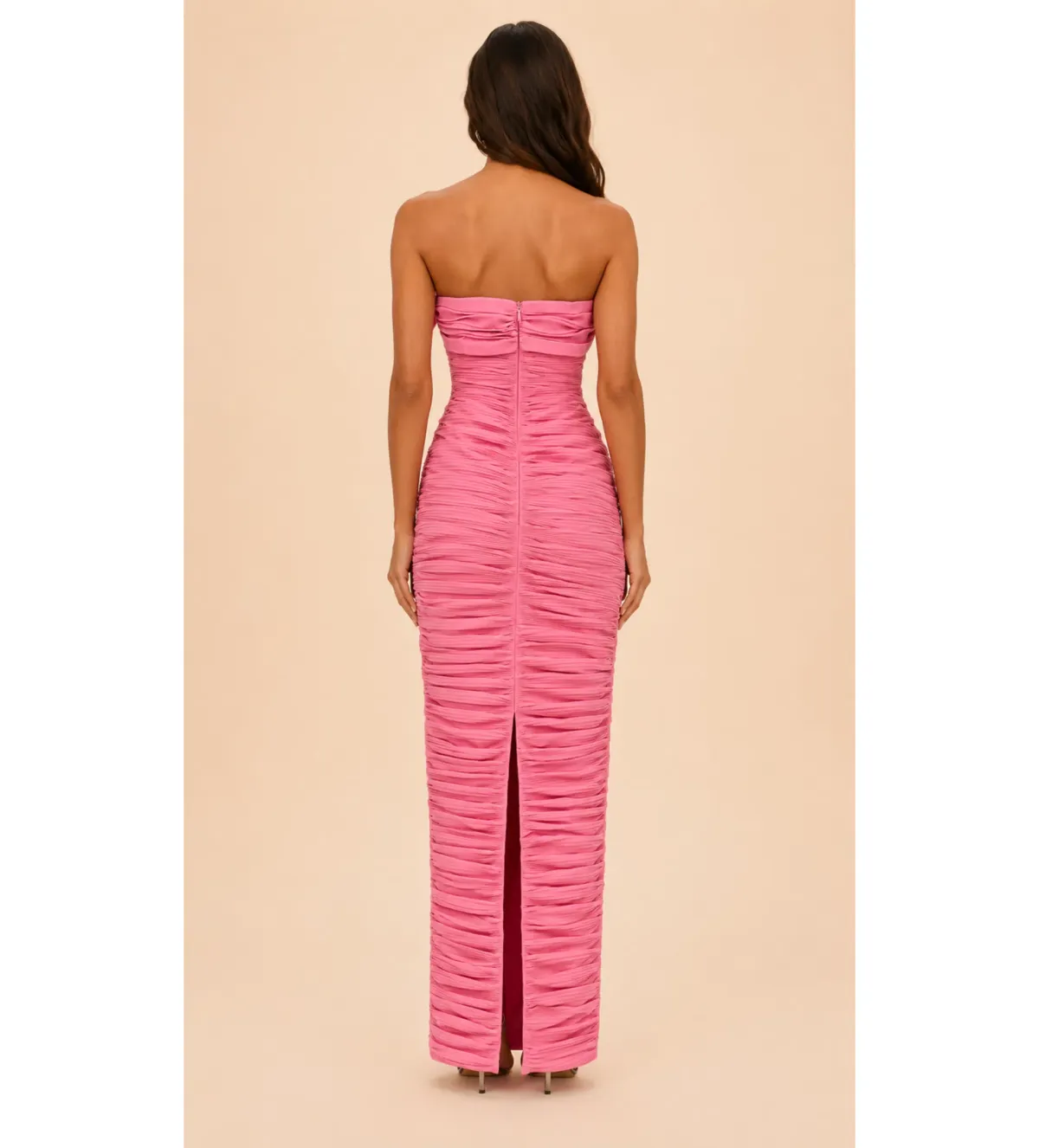 Rachel Gilbert Jensen Gown in Pink Size 1/AU8 - Image 2