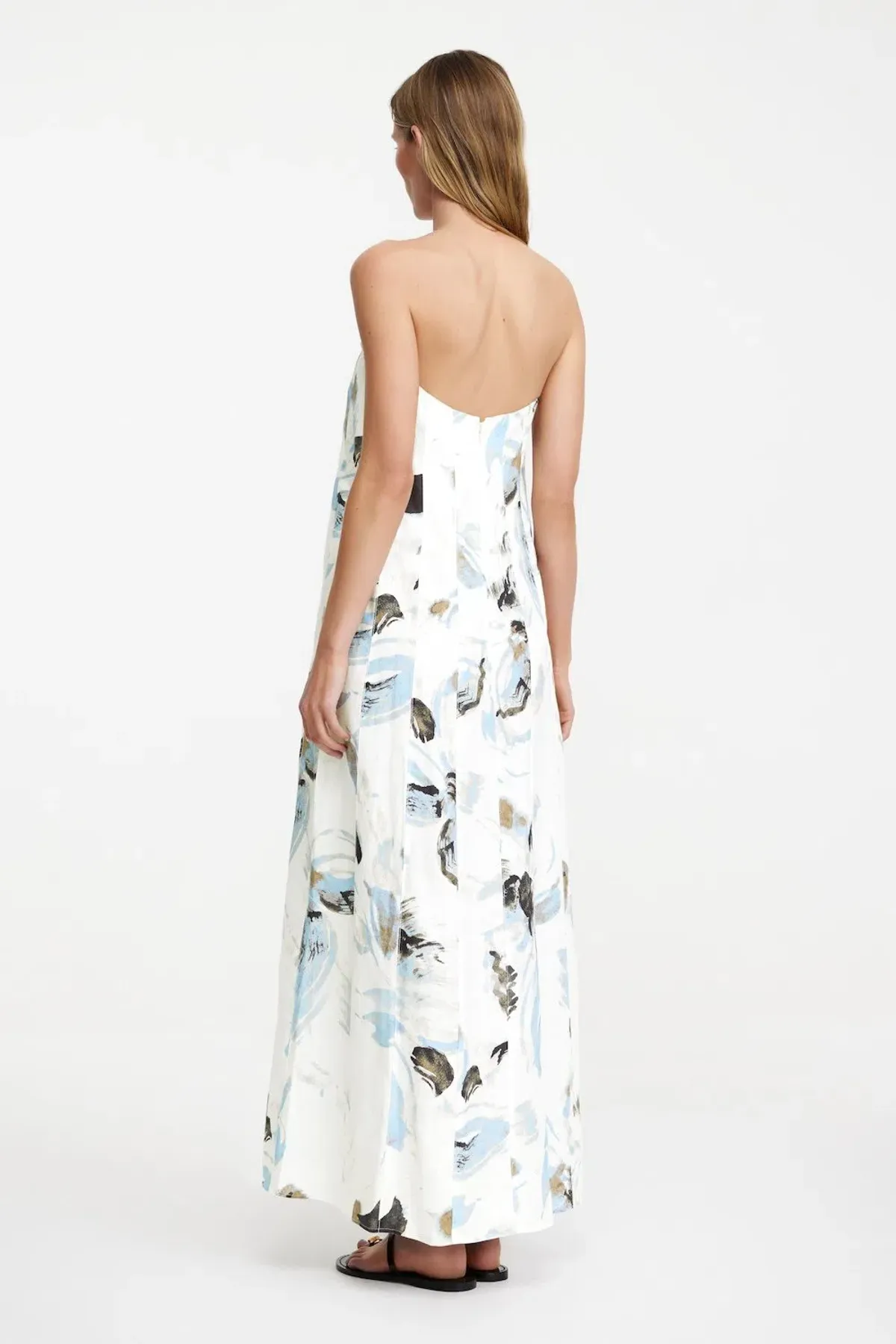 SIGNIFICANT OTHER ROSALIE MAXI DRESS PRINT SIZE 8 - Image 3