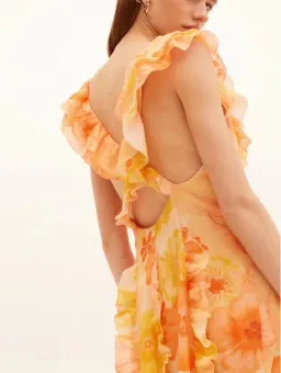 Kate Ford Cosmos Frill Gown Size 8 for rent on The Volte - image 2