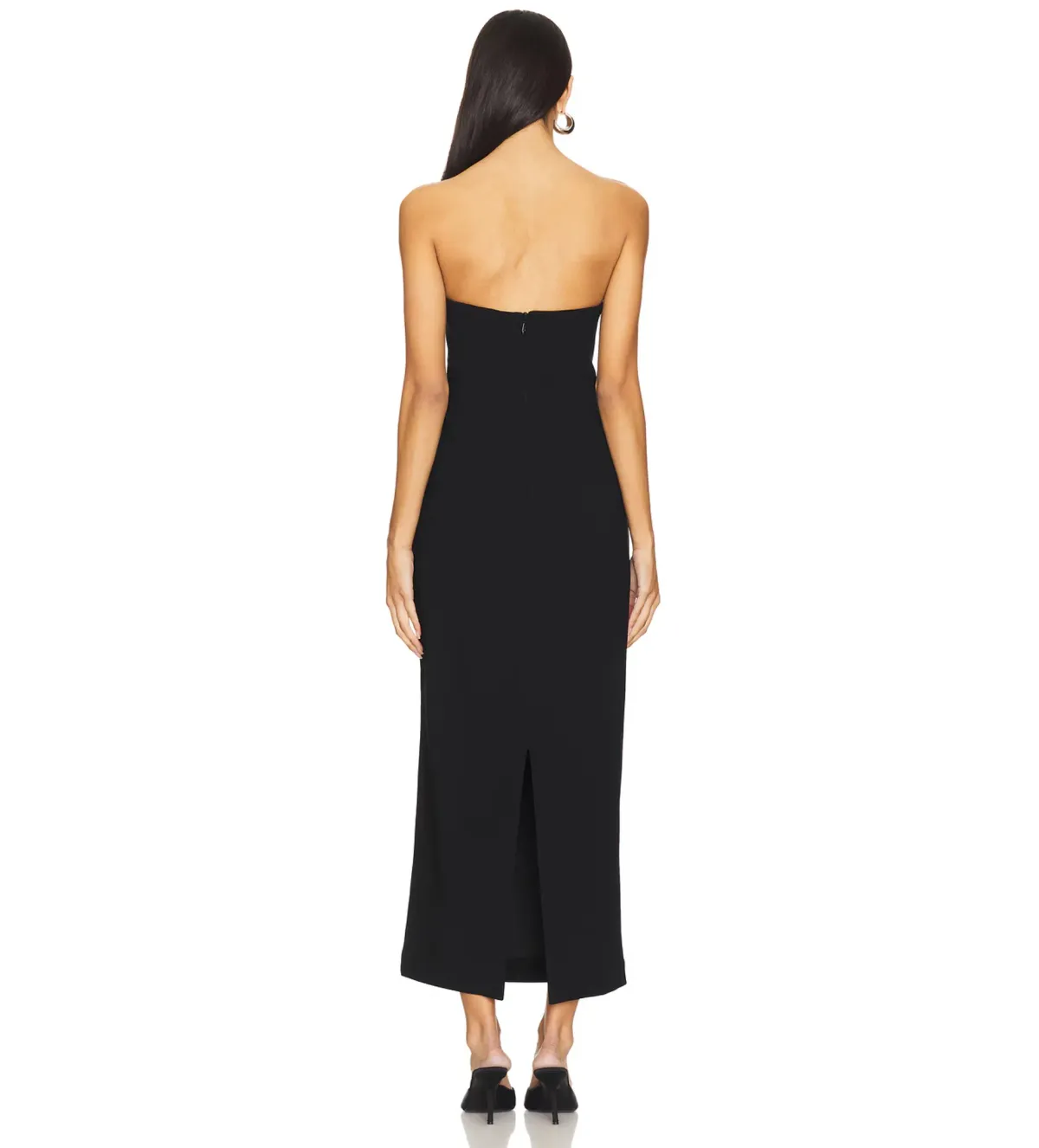 Rachel Gilbert Cassidy Dress in Black and Coconut Size 12 - Image 3