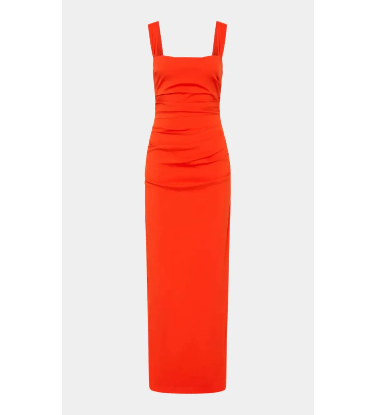 Sir the Label Dahlia Balconette Gown in Tangerine Red Size AU 10 - Image 4