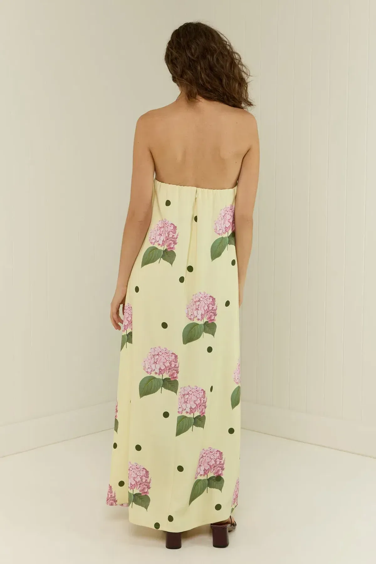Palm Noosa Alessia Maxi Dress Portofino Polka Dot Print Size 14 - Image 3