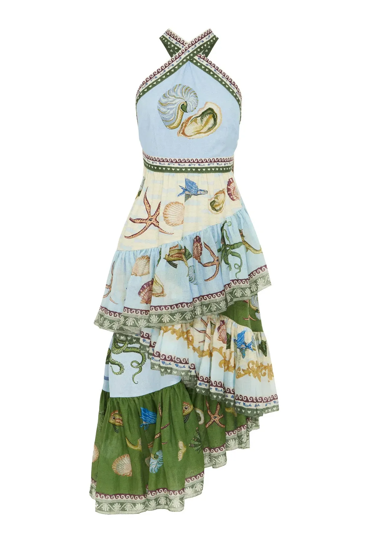 Alemais Bath House Midi Dress Size AU 14 - Image 4