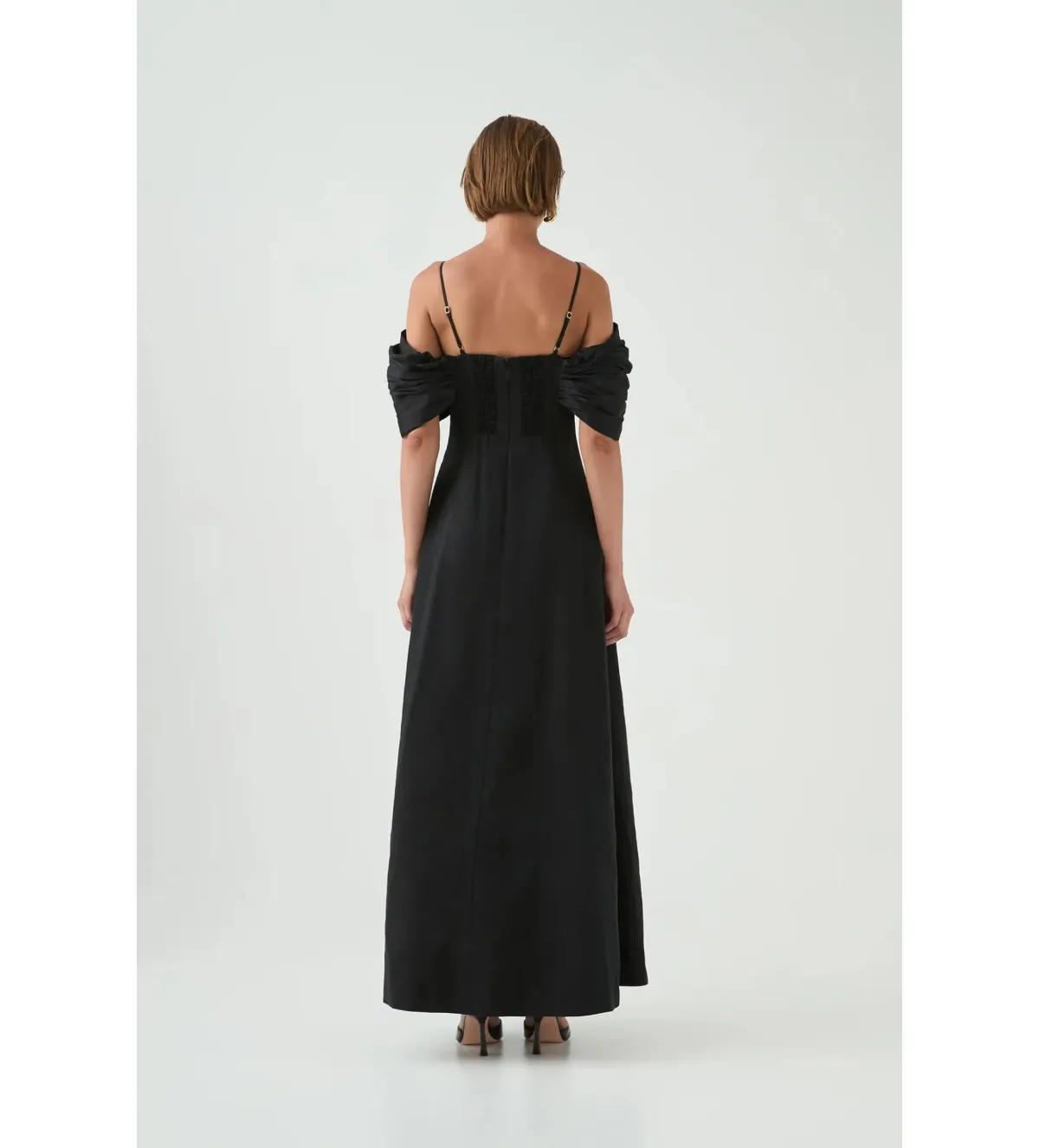 Aje Scarlett Gown Black Size AU 16 - Image 3