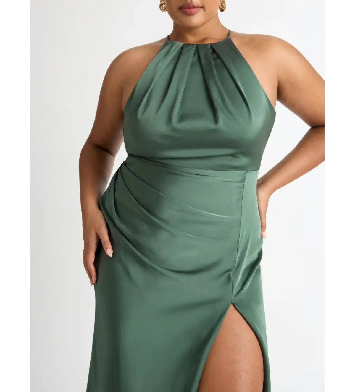 Sheike Paloma Maxi Dress Green Size AU 14 - Image 5
