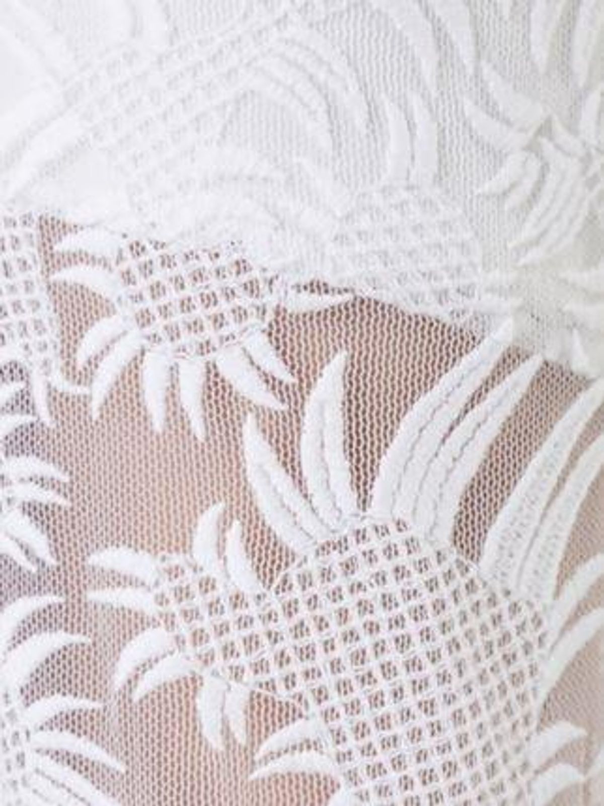 Manning Cartell  White Reverie Lace Dress Size 8 - Image 3