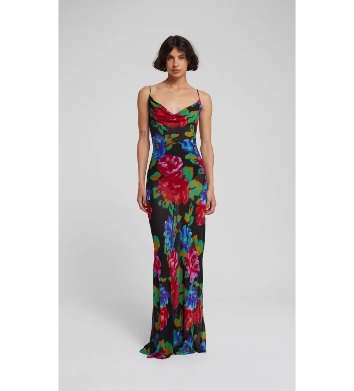 Rat & Boa Casablanca Dress Floral M/Au 10 - Image 1
