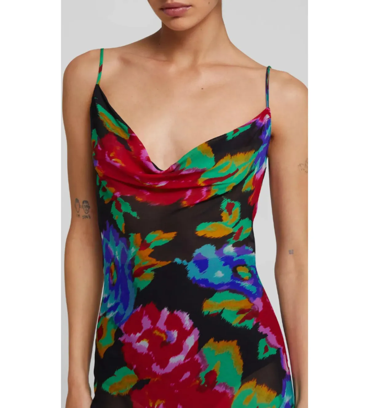 Rat & Boa Casablanca Dress Floral M/Au 10 - Image 2