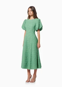 Elliatt Volkgarten Dress Jade Midi Size AU 8 for rent on The Volte - image 2