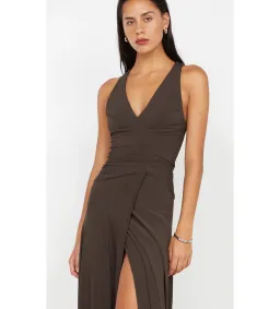 Bec & Bridge Greta Gown Twig Size AU 8 for rent on The Volte - image 2