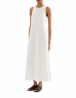 Nude Lucy Thilda Linen Maxi Dress White Size S / AU 8 for rent on The Volte - image 3