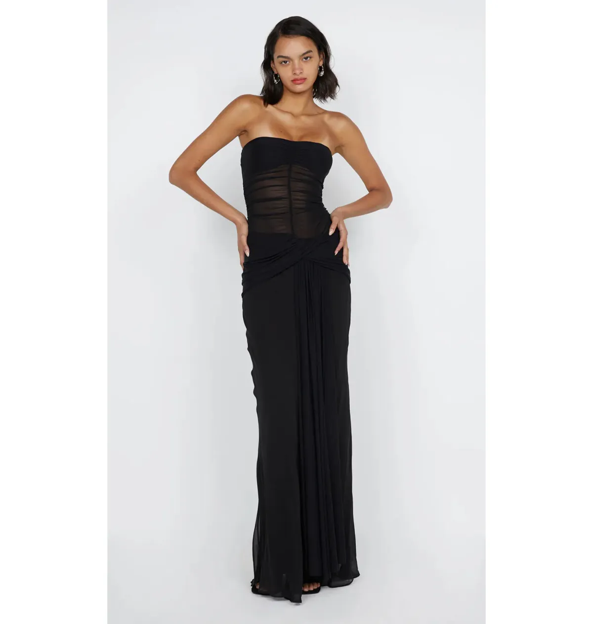 Noemi Strapless Maxi Dress Size 6 - Image 1