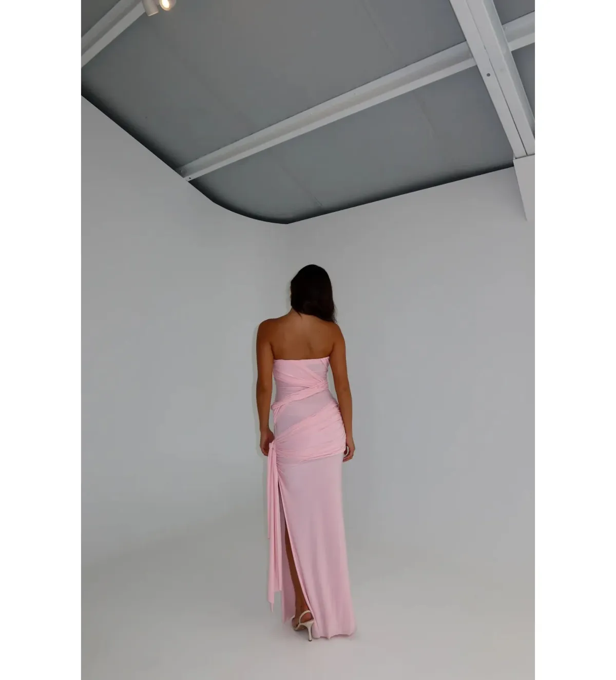 Natalie Rolt Miranda Gown Blossom Pink Size AU 8 - Image 3