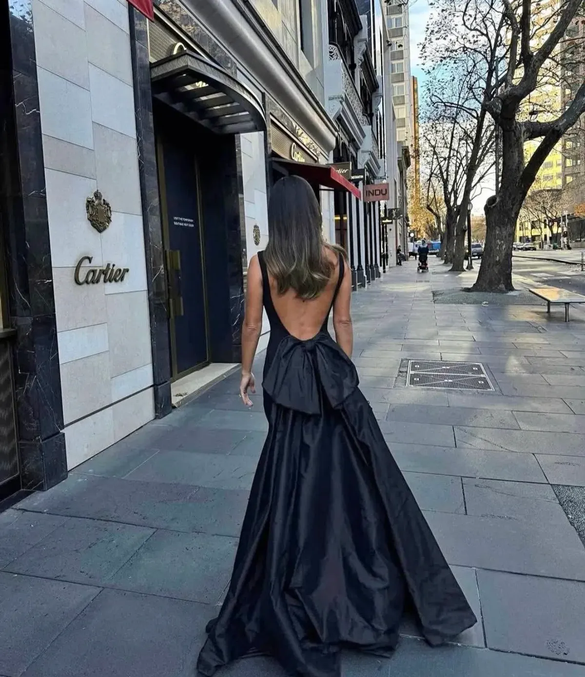 Effie Kats Christal Gown Black Size AU 10 - Image 1