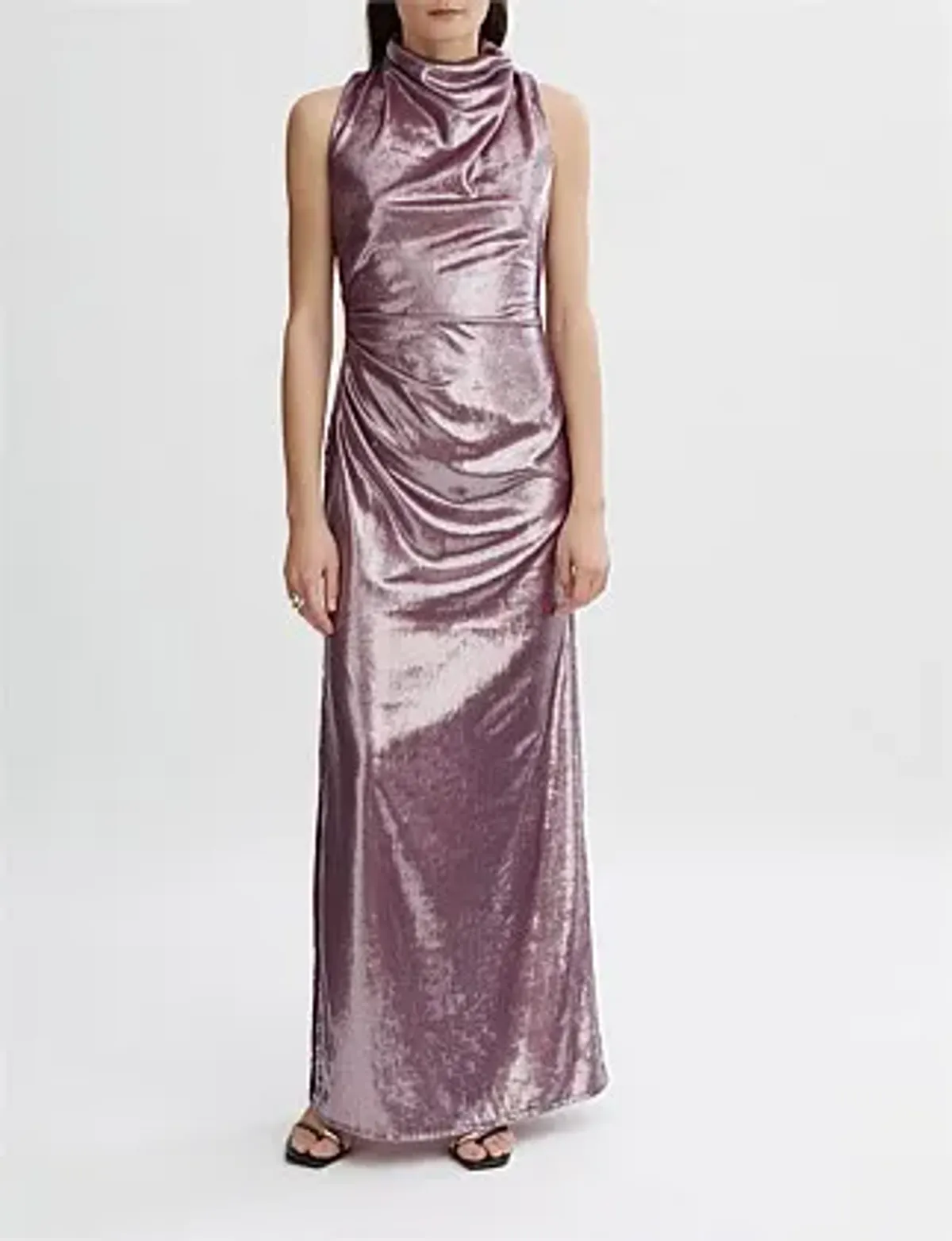 Willow Nara Maxi Dress Lilac Size AU 8 - Image 2