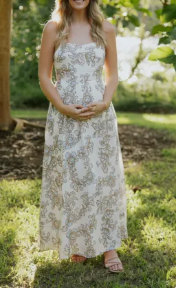 Kivari Avalon Strappy Maxi Dress Print Size 10 for rent on The Volte - image 2
