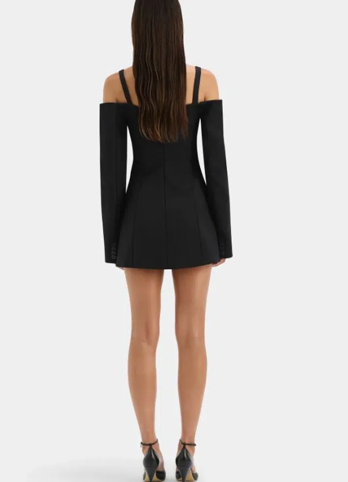 Sir The Label Sandrine Long Sleeve Mini Dress Size 3/AU 12 - Image 4