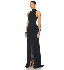 Helsa The Ophelia Dress in Black Size XS/ AU 6 - 8 for rent on The Volte - image 2