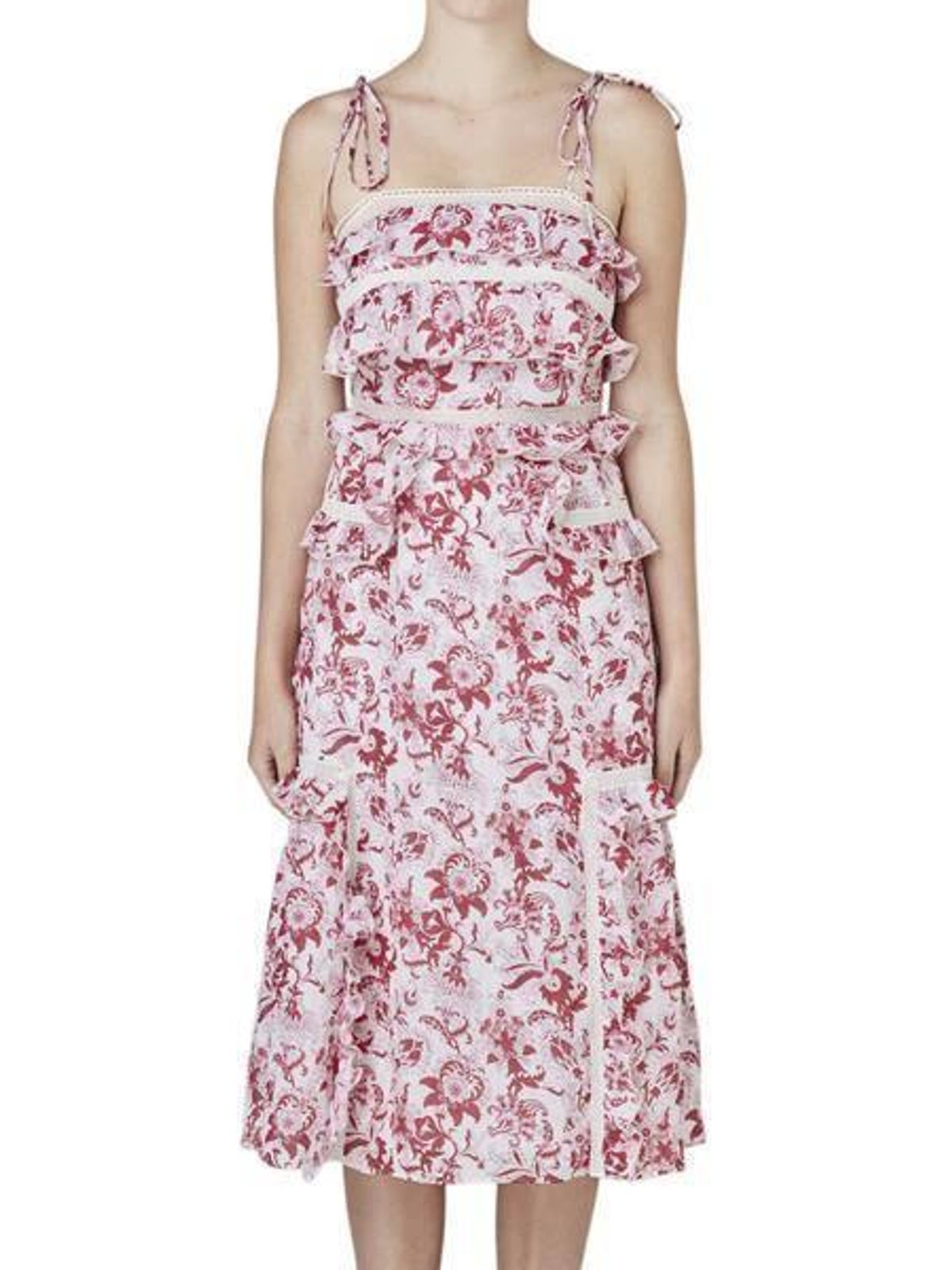 Stevie May floral Midi dress Size 12 - Image 3