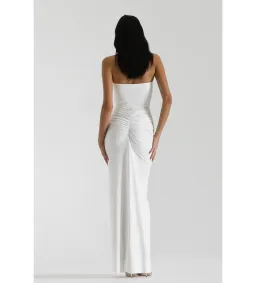 Natalie Rolt White Shontae Gown Size AU 8 for rent on The Volte - image 3