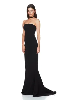 Nookie Angelina Fishtail Gown in Black Size 8/S for rent on The Volte - image 5