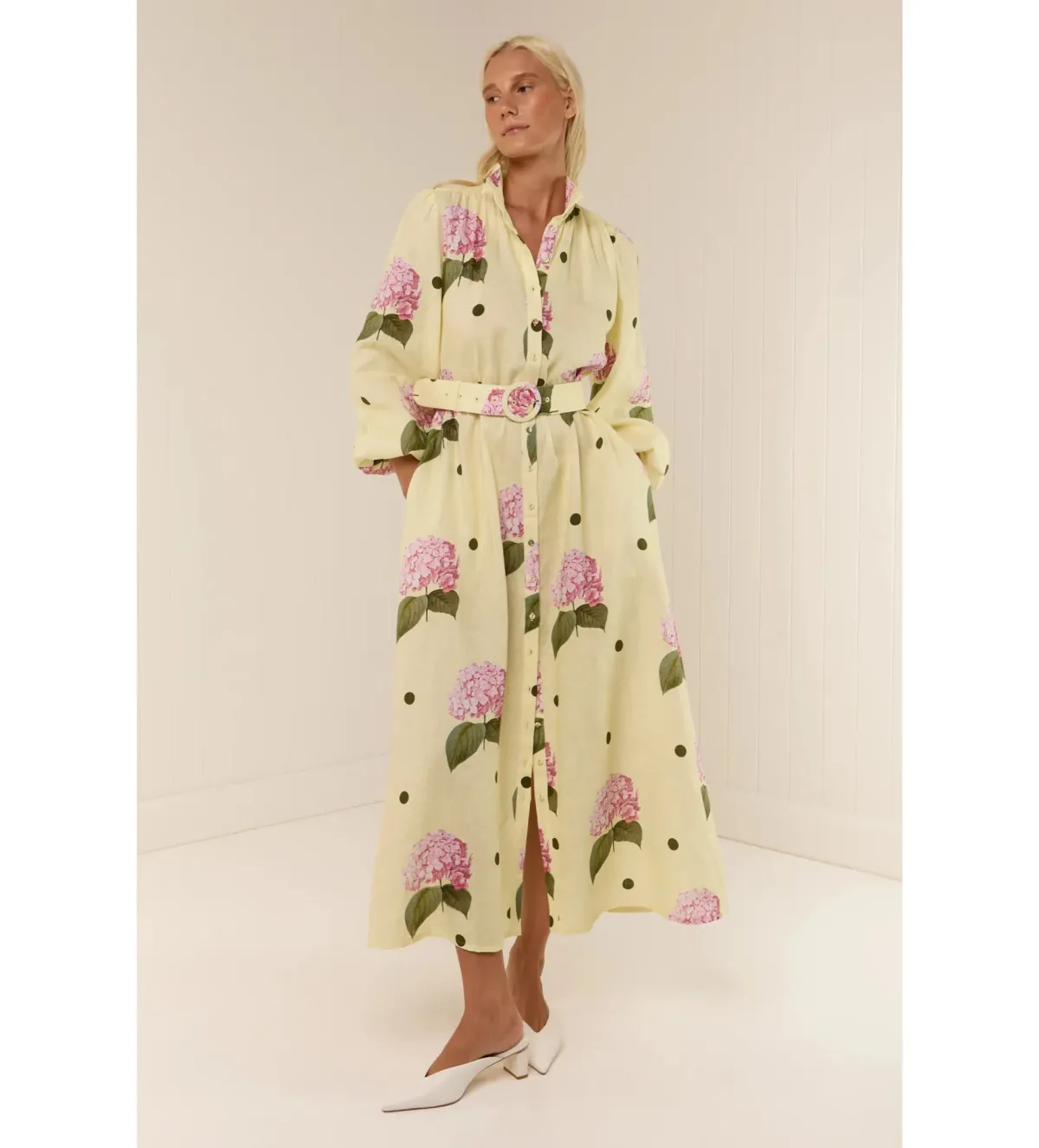 Palm Noosa Noddy Dress in Portofino Polka Dot Size AU 8 - Image 1