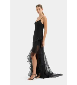 Sir The Label Sage Flounce Gown Black Size 1 / AU 8 for rent on The Volte - image 5
