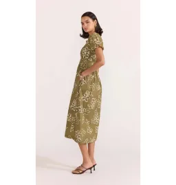 Staple The Label Ines Midi Dress Floral Size 8 for rent on The Volte - image 2