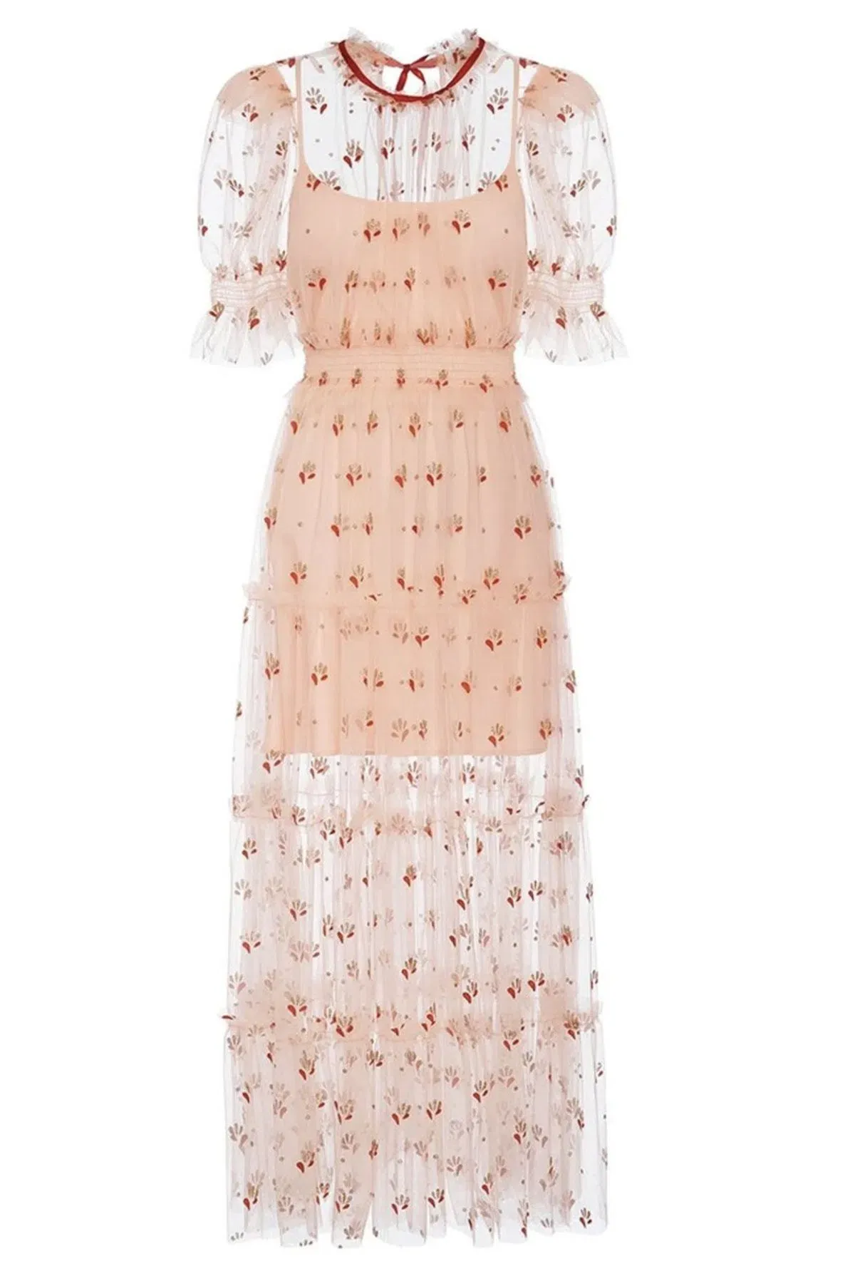 Alice McCall Cowboy Tears Midi Dress Pink Size AU 8 - Image 4