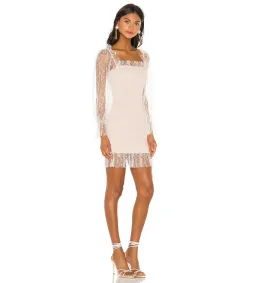 Alice McCall After Dark Mini Dress in Soft Shell Pink Size 8  for rent on The Volte - image 2