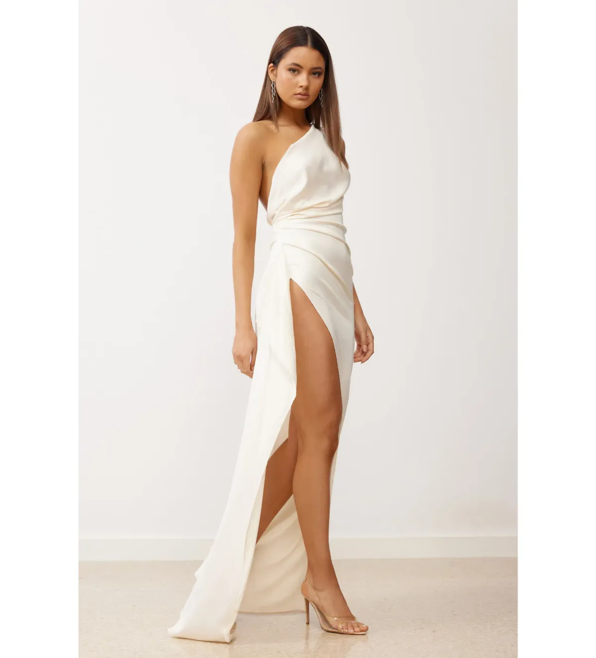 Lexi Samira Dress Oyster Size 8 - Image 2