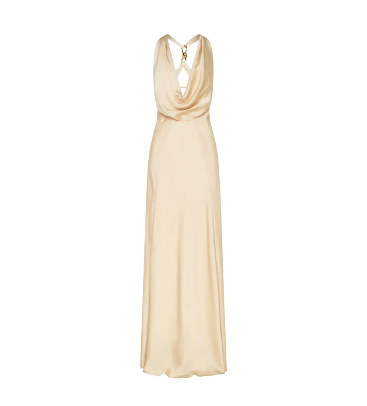 Manning Cartell Charmed Cowl Slip Maxi Dress Champagne Size XXS/AU 4 - Image 5