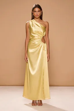 Sonya Moda Yellow Nour Dress Maxi Size 8 for rent on The Volte - image 1