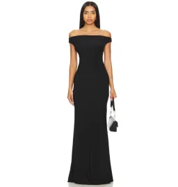 Natalie Rolt Bettina Gown Black Size 1 / AU 8  for rent on The Volte - image 1