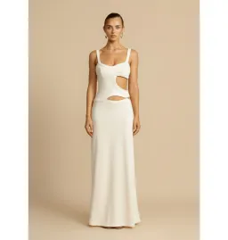 Arcana Ori Jetta Dress in Milk Size AU 6 for rent on The Volte - image 1