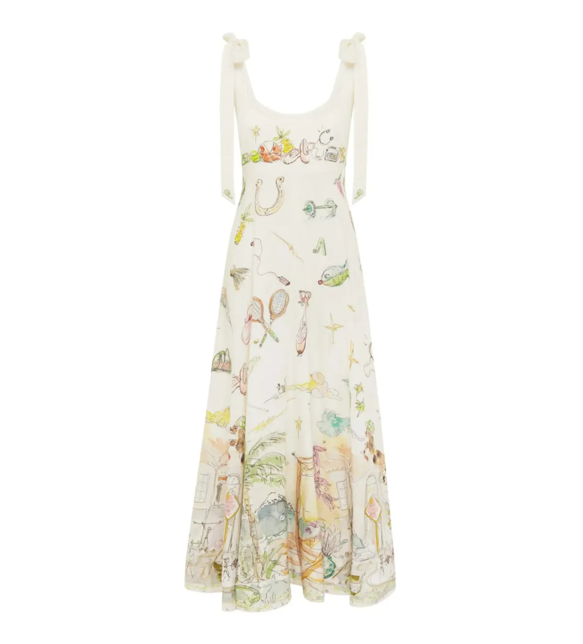 Alemais Anouk Ballet Sundress Print Size 12 - Image 3