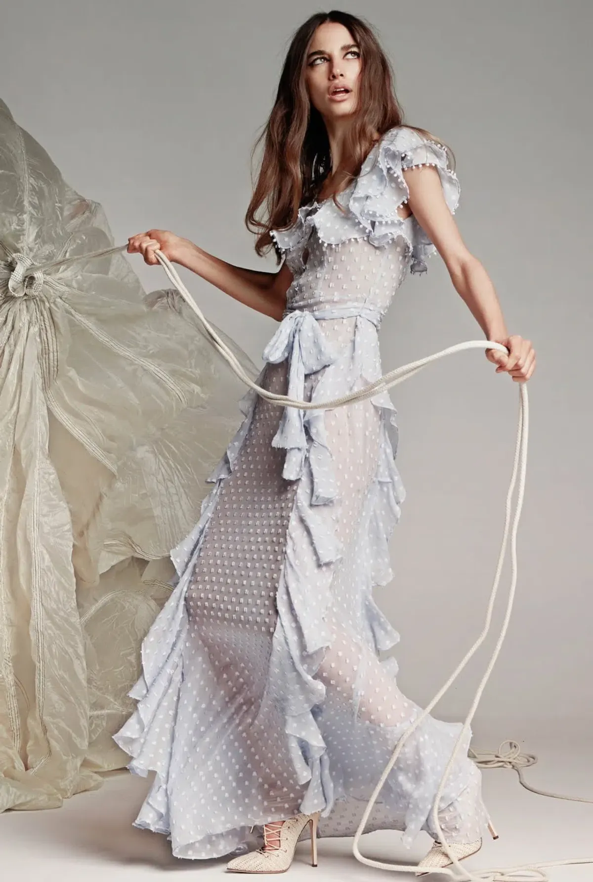 Alice McCall Moon Talking Gown Blue Size AU 8 - Image 3