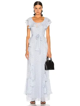 Alice McCall Moon Talking Gown Blue Size AU 8  for rent on The Volte - image 1