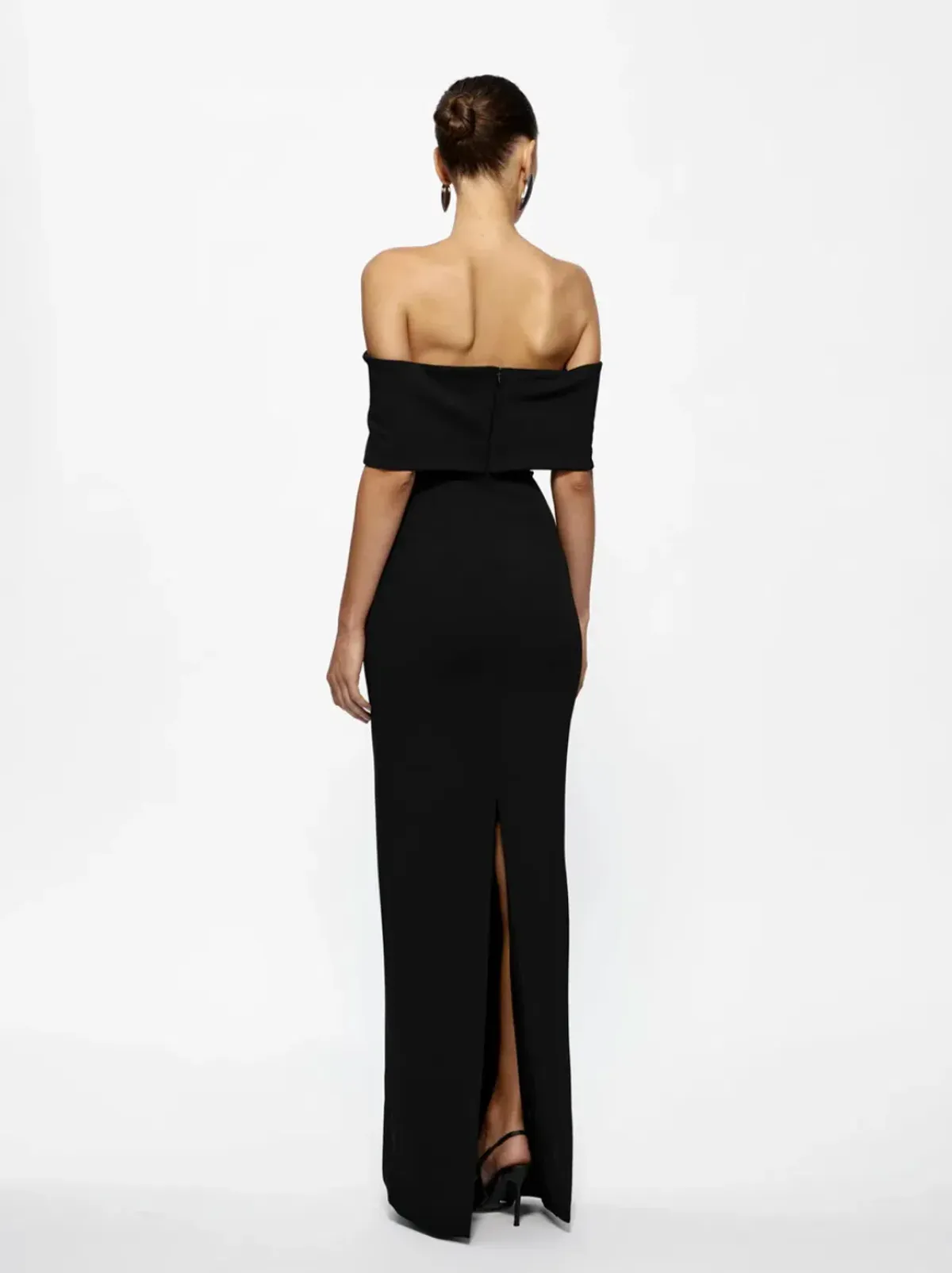 Effie Kats Rosalind Maxi Gown Black Size XS / AU 6 - Image 4
