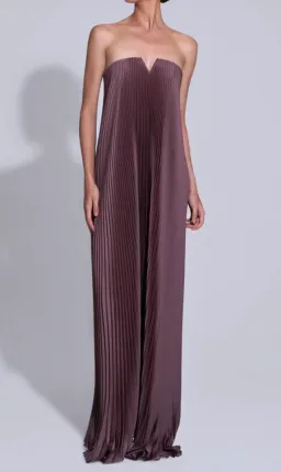 L'Idée black Tie Gown Chocolate Size S / AU 8 for rent on The Volte - image 1