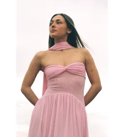 Raphaella Santana The Ophelia Dress Pink Size S/AU 8 for rent on The Volte - image 6
